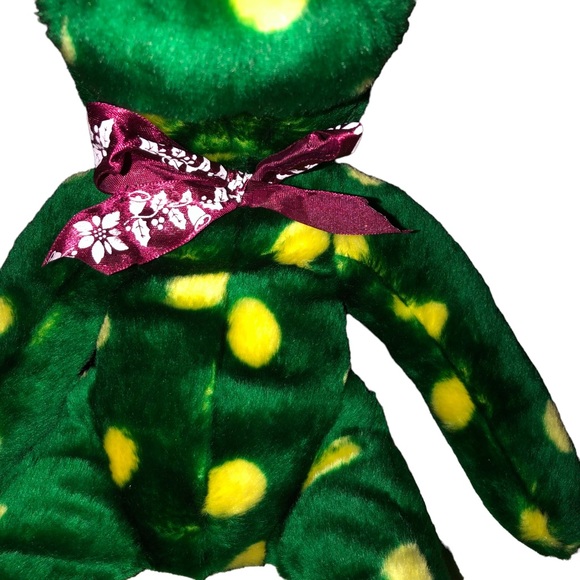 Kellytoy Polka Dot Christmas Rudolph Reindeer Spotted Moose 18” Plush Stocking - Picture 4 of 7